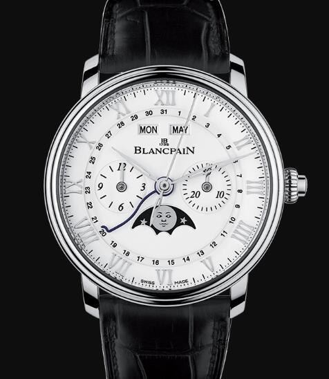 Blancpain Villeret Watch Price Review Chronographe Monopoussoir Replica Watch 6685 1127 55B